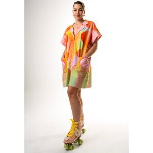 Tamara Malas “Rainbow Energy” Yasmine Shirt Dress
